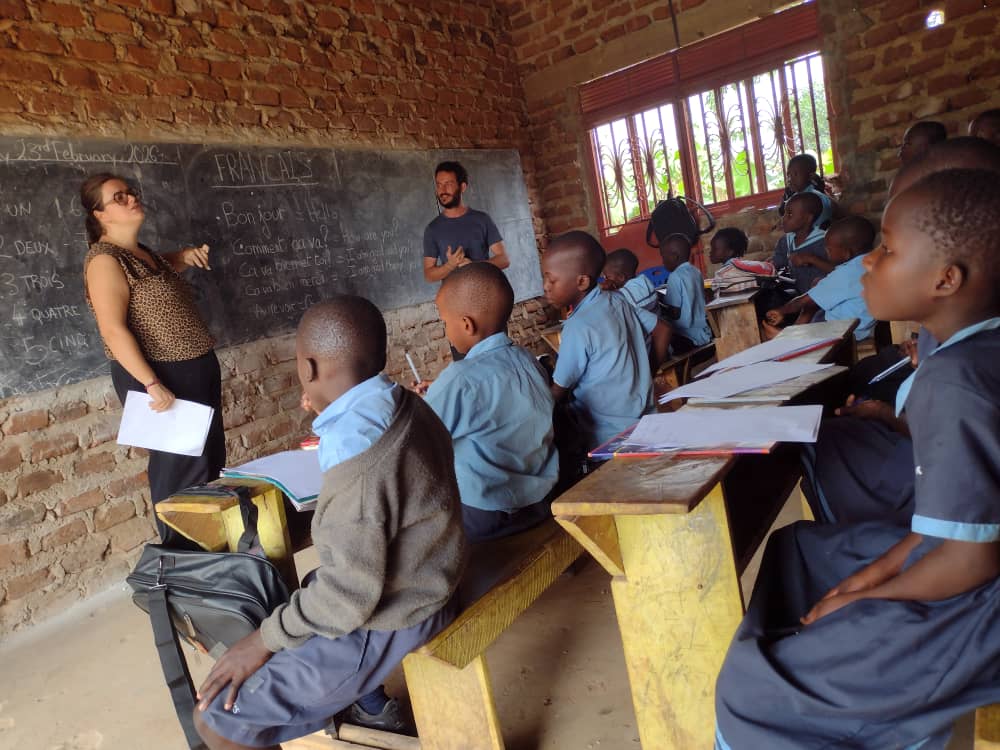 Students at school