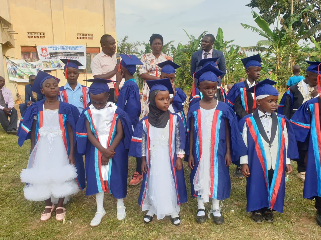 Children and volunteers