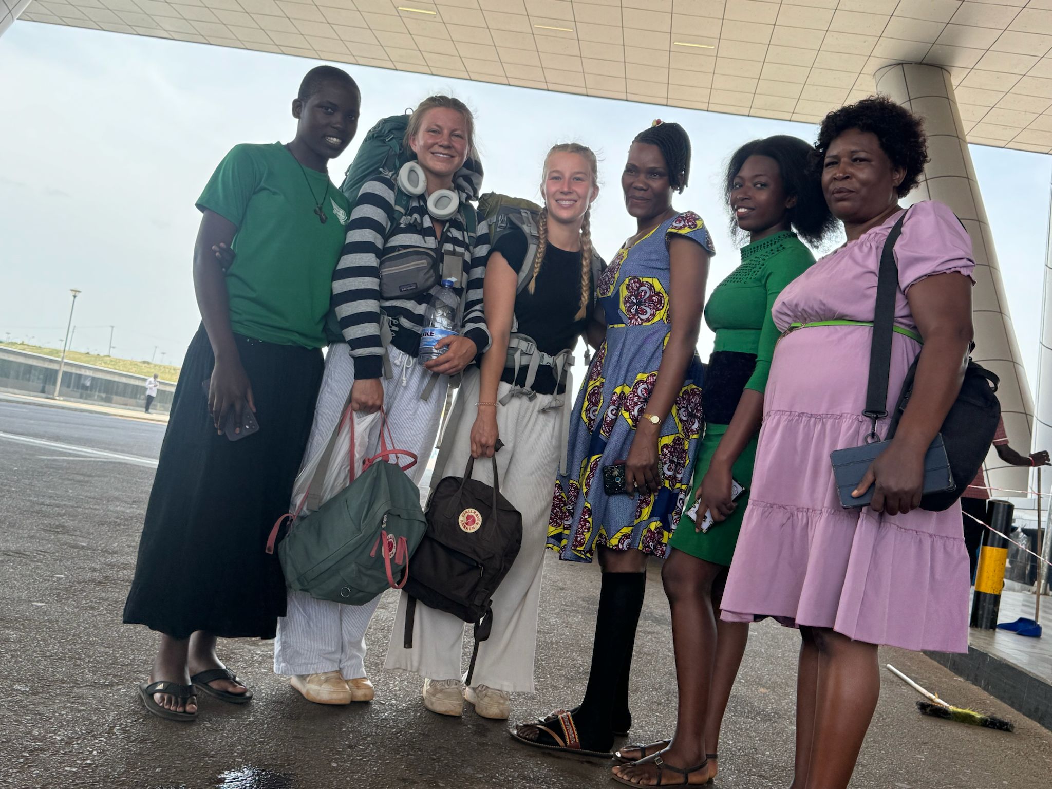 International visitors and community